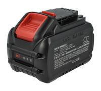 vhbw 1x Batterie compatible avec Dewalt DCF889M2, DCF889L2, DCF894, DCF894NT, DCF894HNT, DCF894P2 outil électrique (12000 mAh, Li-ion, 20 V / 60 V)