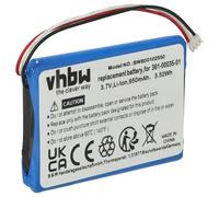 vhbw 1x Batterie Compatible avec Garmin Nüvi 150T, 140T, 2545, 2545LM GPS, Appareil de Navigation (930mAh, 3,7V, Li-ION)