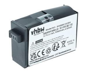 vhbw 1x Batterie Compatible avec Garmin Virb 360 caméra vidéo caméscope (1250mAh, 3,8V, Li-ION)