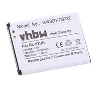 vhbw 1x Batterie Compatible avec LG Optimus L 65, Fino, 70 téléphone Portable (2100mAh, 3,8V, Li-ION)