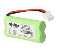 vhbw 1x Batterie compatible avec Motorola MBP160, Comfort10 PU, Comfort10 Digital Audio Baby Monitor moniteur bébé, babyphone (600mAh, 2,4V, NiMH)