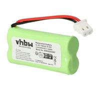 vhbw 1x Batterie Compatible avec Motorola MBP160, Comfort10 PU, Comfort10 Digital Audio Baby Monitor Moniteur bébé, babyphone (600mAh, 2,4V, NiMH)