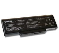 vhbw 1x Batterie compatible avec MSI GT720, GT640X, GT725, GT720X, GT628, GT627X, GT640, GT628X, GT725X ordinateur portable (6600mAh, 11,1V, Li-ion)