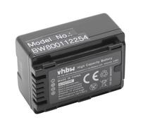 vhbw 1x Batterie compatible avec Panasonic HC-550EB, HC-250EB, HC-727EB caméra vidéo caméscope (1600mAh, 3,6V, Li-ion) avec puce d'information