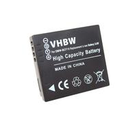 vhbw 1x Batterie compatible avec Panasonic Lumix DMC-FX700, DMC-FX75, DMC-FX70 appareil photo (700mAh, 3,6V, Li-ion)