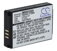 vhbw 1x Batterie Compatible avec Parrot ZIK 2,0, 3 Casque Audio, écouteurs sans Fil (750mAh, 3,7V, Li-ION) - Remplacement pour 1ICP7/28/35, MH46671, PF56100