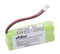 vhbw 1x Batterie Compatible avec Sagem D16T, D16T Duo, D21T, D21V, D16T Duo 2, D18T téléphone Fixe sans Fil (700mAh, 2,4V, NiMH) - Remplacement pour 2SN-AAA55H-S-JP1