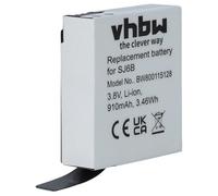 vhbw 1x Batterie Compatible avec Sjcam SJ6 Legend caméra vidéo caméscope (910mAh, 3,8V, Li-ION)