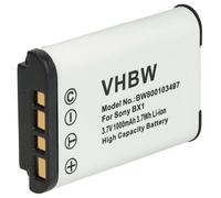 vhbw 1x Batterie Compatible avec Sony HDR-CX405, HDR-CX240E, HDR-CX440, HDR-GWP88, HDR-GW66, HDR-GW66VE Appareil Photo (1000mAh, 3,6V, Li-ION)