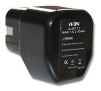vhbw 1x Batterie compatible avec Stanley Bostitch GCN40T, GF28WW, GF33PT outil électrique (2100 mAh, NiMH, 7,2 V) G