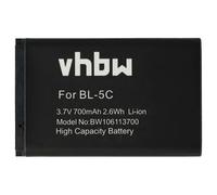vhbw 1x Batterie Compatible avec TwoNav Delta, Sportiva2, Sportiva récepteur GPS Bluetooth (700mAh, 3,7V, Li-ION)