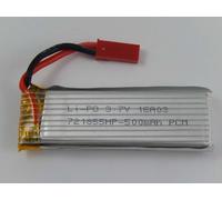 Vhbw 1x Batterie Compatible Avec Udi U818a, U817c, U818, U817, U817a Drone (500mah, 3,7v, Li-Polymère) Incolore