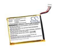 Vhbw Batterie Compatible Avec Vtech 80-169500, Kidibuzz Tablette Tablet (2500mah, 3,8v, Li-Polymère)
