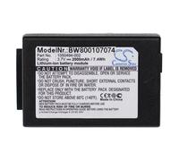 vhbw 1x Batterie compatible avec Zebra WorkAbout Pro 2, 3 ordinateur handheld (2000mAh, 3,7V, Li-ion)