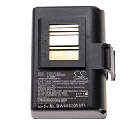 vhbw 1x Batterie Compatible avec Zebra ZQ610, ZQ521, ZQ520, ZQ521 RFID imprimante, Scanner, imprimante d'étiquettes (3400mAh, 7,4V, Li-ION)