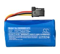 vhbw 1x Batterie Remplacement pour Audi 4M0 907 486, 4K0915989A, 9A7915989A pour transmetteur de localisation d'urgence (1500mAh, 3,2V, LiFePO4)