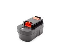 vhbw 1x Batterie remplacement pour Black & Decker 499936-34, 499936-35, A14, A144, A144EX, A14F pour outil électrique (1500 mAh, NiMH, 14,4 V)