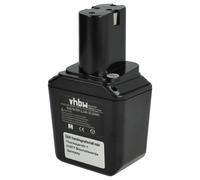 vhbw 1x Batterie remplacement pour Bosch 2 607 335 176, 2 607 335 501, 2607335176, 2607335501 pour outil électrique (2100 mAh, NiMH, 9,6 V)