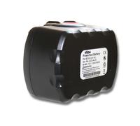 vhbw 1x Batterie Remplacement pour Bosch 2 607 335 454, 2 607 335 455, 2 607 335 430, 2 607 335 442 pour Outil électrique (3000 mAh, NiMH, 12 V)