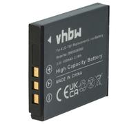 vhbw 1x Batterie remplacement pour Kodak Klic-7001 pour appareil photo (650mAh, 3,6V, Li-ion)