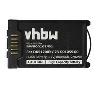 vhbw 1x Batterie Remplacement pour Mitel 11205639, 126569, 68768, A600ST1 pour téléphone Fixe sans Fil (800mAh, 3,7V, Li-ION)