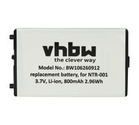 Vhbw 1x Batterie Remplacement Pour Nintendo Ntr-003, Ntr-001 Pour Console De Jeux (800mah, 3,7v, Li-Ion)