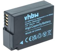 vhbw 1x Batteries compatible avec Panasonic Lumix DMC-FZ1000, DMC-FZ200, DMC-FZ200K appareil photo, reflex numérique (1000mAh, 7,2V, Li-ion)