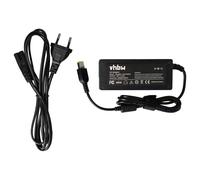 vhbw 1x Bloc d'alimentation Compatible avec Lenovo IdeaPad U430, U330p, S210 Touch, U330 Touch, S215, U430p, U430 Touch Ordinateur Portable, 65 W