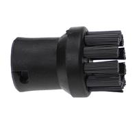 vhbw 1x brosse arrondie compatible avec Kärcher SC 4 EASYFIX YELLOW, SC 4 EASYFIX PREMIUM YELLOW nettoyeur vapeur - Brosse à vapeur
