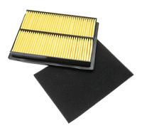 vhbw 1x filtre à air, 1x préfiltre compatible avec Honda GXV610K1, GXV610U1, GXV620U1, GXV670, GX670, GX670U tondeuse tracteur - set de 2 filtres