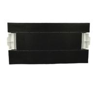 vhbw 1x Filtre à charbon actif compatible avec Gaggenau AF280170/03, AF280170/04, AF280190/01 hotte aspirante - 39,8 x 19,6/17,4 x 2,9 cm