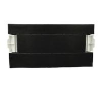vhbw 1x Filtre à charbon actif compatible avec Siemens LI49630, LI48632, LI48630, LI46931, LI46930/05 hotte aspirante - 39,8 x 19,6/17,4 x 2,9 cm
