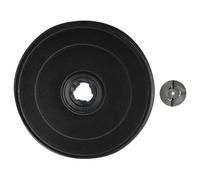 vhbw 1x Filtre à charbon actif compatible avec Smeg KSEC61EBE, KSEC61NEE, 881265, KSEC66XE, KSEC6B, KSEC61XE, KSEC66X hotte aspirante - 2,3 cm