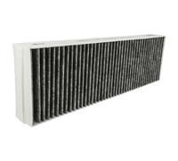 vhbw 1x Filtre à charbon actif universel pour diverses hottes aspirantes - 43 x 13 x 5 cm