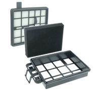 vhbw 1x filtre HEPA, 1x filtre en mousse compatible avec Zelmer GVC355SM/01, ZVC352SK(VC3300.0SK), ZVC352SK/01(VC3300.0SK) aspirateur