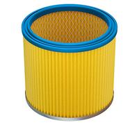vhbw 1x filtre plissé compatible avec Aqua Vac 7400, 7402, 7404, 7405, 7409,7000, 7002, 7413, 7423 aspirateur - bleu/jaune