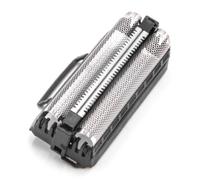 vhbw 1x grille de rasoir double avec cadre remplacement pour GS71, GS74, GS78, XS78 pour rasoir, noir / argent