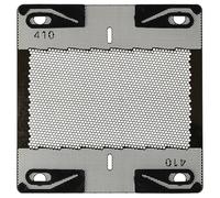 vhbw 1x grille de rasoir remplacement pour Braun 410 pour rasoir, argenté