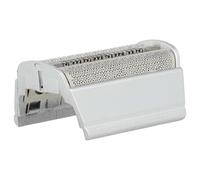 vhbw 1x Grille double compatible avec Braun Flex XP/XP II 5610, 5611, 5600, 5614, 5663, 5612, 5613 rasoir électrique + cadre, argenté