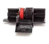 vhbw 1x Rouleau d'encre noir-rouge compatible avec Adler Royal 2240, 224 PD, 226 PD calculatrice de poche, caisse enregistreuse