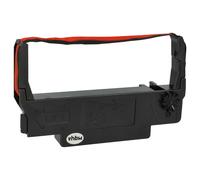 vhbw 1x Ruban encreur compatible avec Epson TM-U220B, TM-U220D, TM-U220A, TM-U 220 imprimante matricielle ou de reçus - noir-rouge