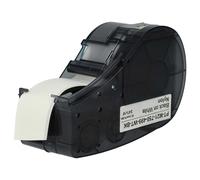 vhbw 1x Ruban remplacement pour Brady BM21-750-499 pour imprimante d'étiquettes 19,05mm Noir sur Blanc, nylon