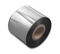 vhbw 1x Ruban transfert thermique compatible avec CAB Squix4, Mach1, Mach4, Mach2 imprimante d'étiquette résistante 50 mm x 300m résine/cire noir