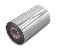 vhbw 1x Ruban transfert thermique compatible avec TSC TTP-243 Pro, TTP-244 Pro imprimante d'étiquette résistante 110 mm x 300m résine/cire noir