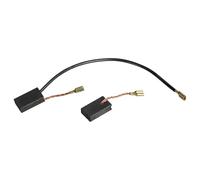 vhbw 2 balai charbon compatible avec Bosch DC 125 | WS 125 meuleuse d'angle - 4,9 x 9,9 x 17,2 mm