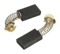 vhbw 2 balai charbon compatible avec Bosch GWS 15-125 CITH (3 601 H30 G00) | outil électrique + ressort - 26 x 14 x 6 mm