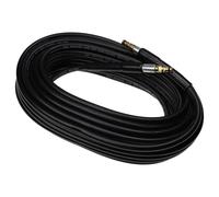 vhbw 20m Tuyau haute-pression compatible avec Kärcher K 4 BC *EU, K 4 BC *SA, K 4 Basic Home T 350 *EU nettoyeur haute pression - Filetage en laiton