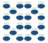 vhbw 20x connecteurs pour câble périphérique compatible avec Kärcher robots de pelouse - Serre-câbles, étanches, transparent / bleu G