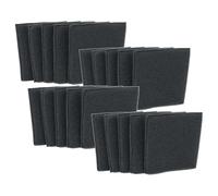 vhbw 20x filtre compatible avec Einhell TE-VC 3080 SACL, 4090 SACL, 5090 SACL aspirateur - Filtre en mousse noir