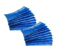 vhbw 20x Filtre compatible avec Nilan VP 18 Compact P unité de ventilation - filtre d'échappement, filtre à air d'entrée